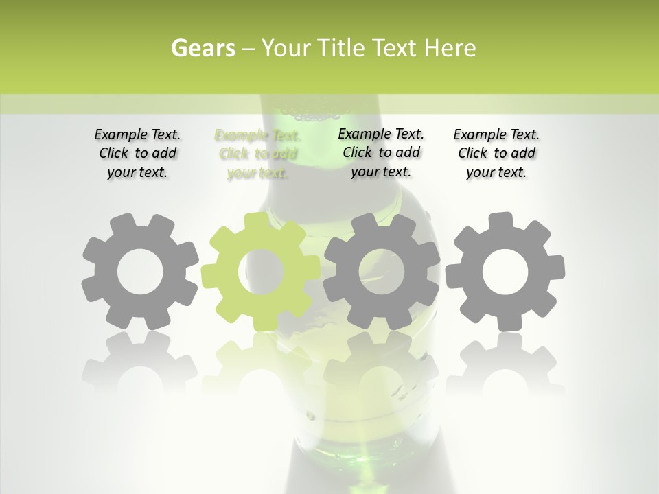 Alcohol Glass Refreshing PowerPoint Template