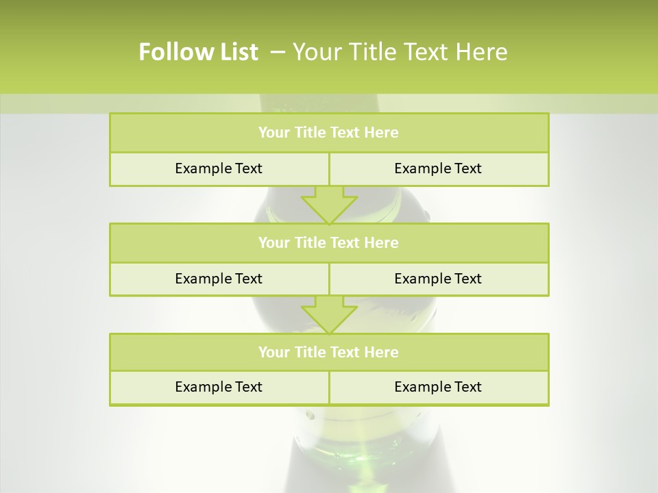 Alcohol Glass Refreshing PowerPoint Template