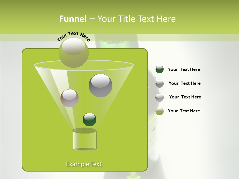 Alcohol Glass Refreshing PowerPoint Template