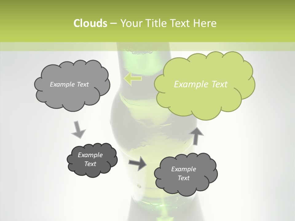 Alcohol Glass Refreshing PowerPoint Template