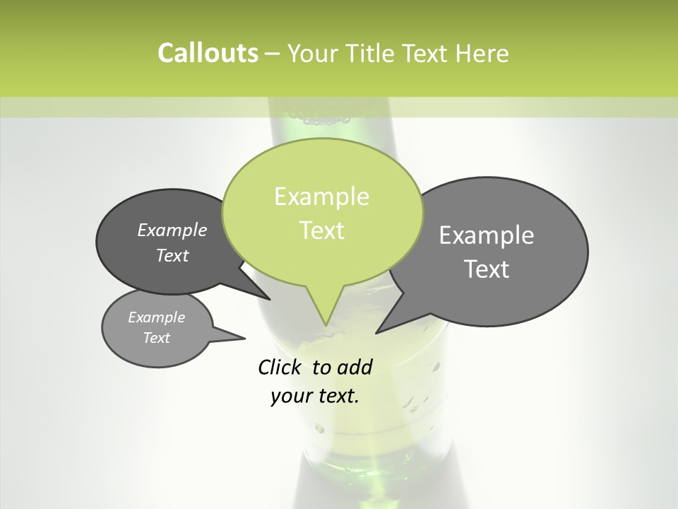 Alcohol Glass Refreshing PowerPoint Template