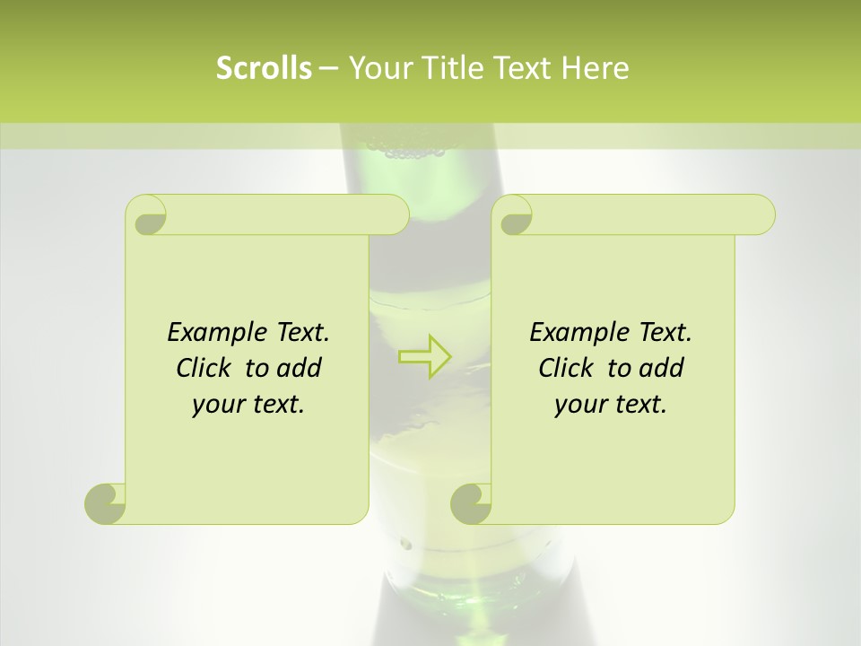 Alcohol Glass Refreshing PowerPoint Template