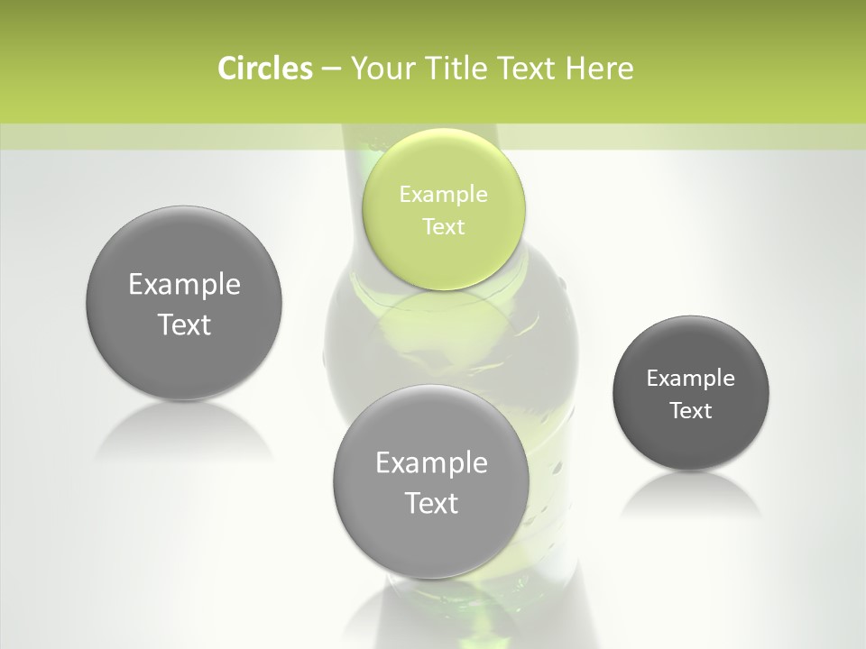 Alcohol Glass Refreshing PowerPoint Template