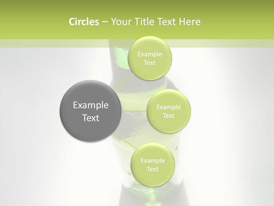 Alcohol Glass Refreshing PowerPoint Template