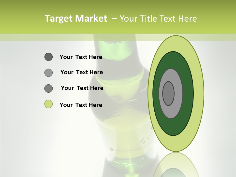 Alcohol Glass Refreshing PowerPoint Template