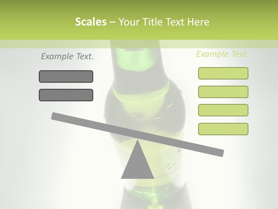 Alcohol Glass Refreshing PowerPoint Template
