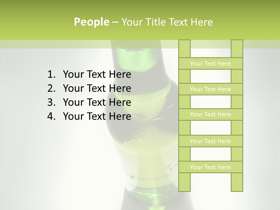 Alcohol Glass Refreshing PowerPoint Template