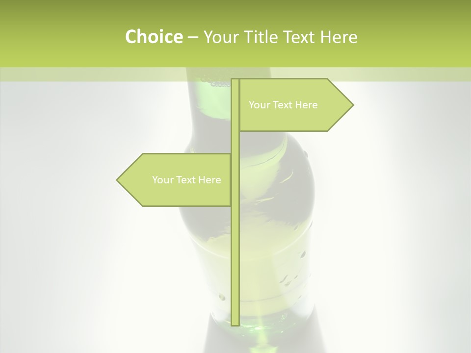 Alcohol Glass Refreshing PowerPoint Template