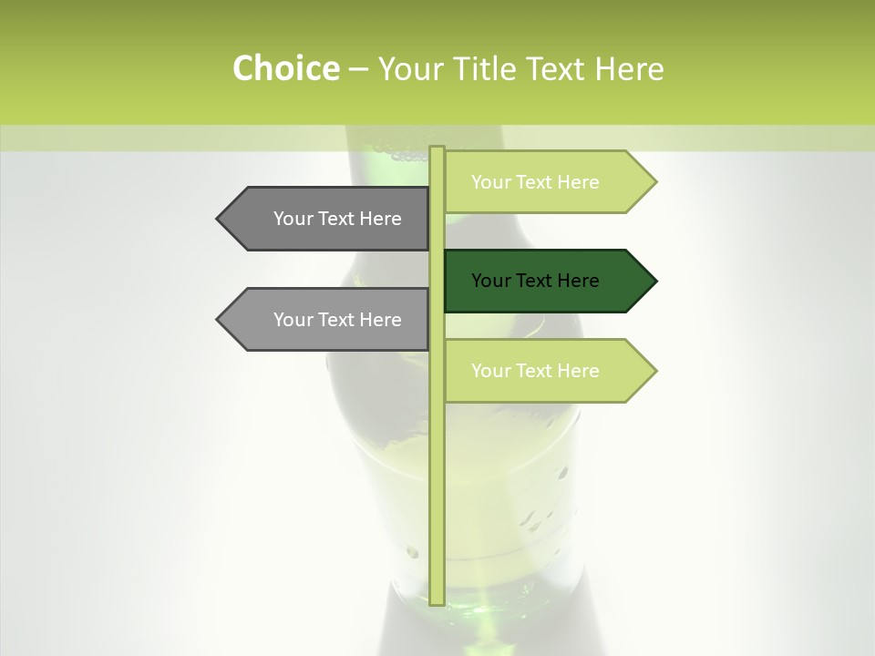 Alcohol Glass Refreshing PowerPoint Template