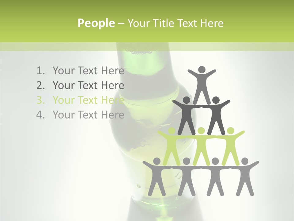 Alcohol Glass Refreshing PowerPoint Template