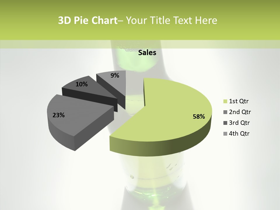 Alcohol Glass Refreshing PowerPoint Template