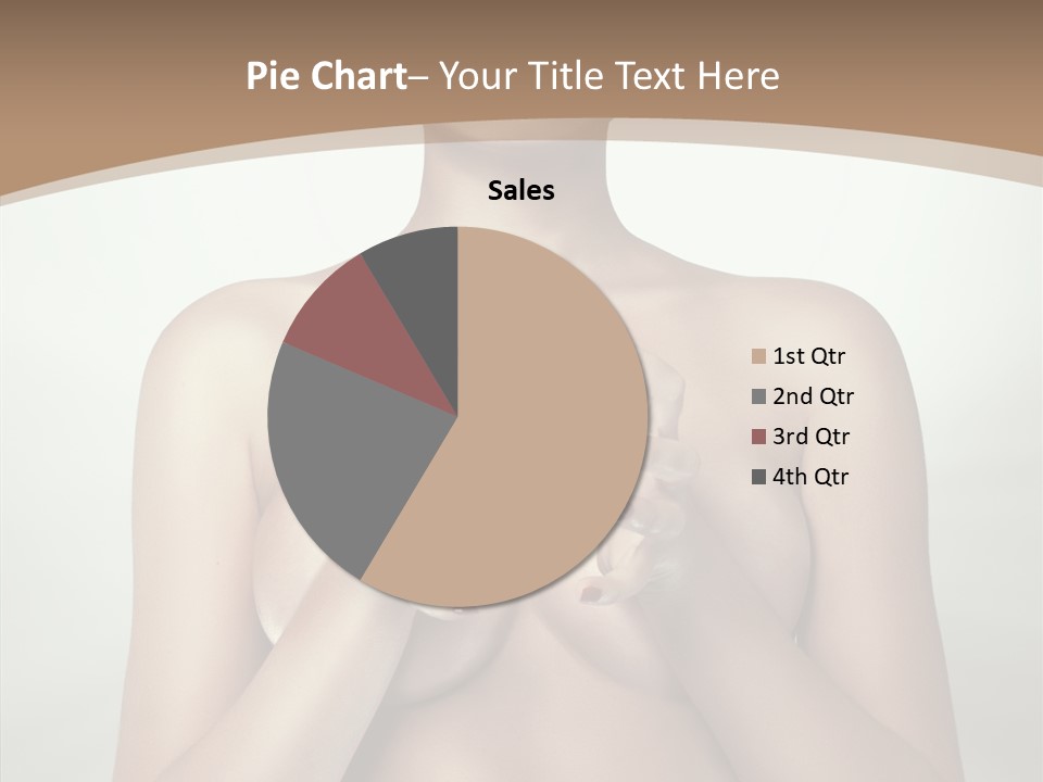 Body Light Girl PowerPoint Template