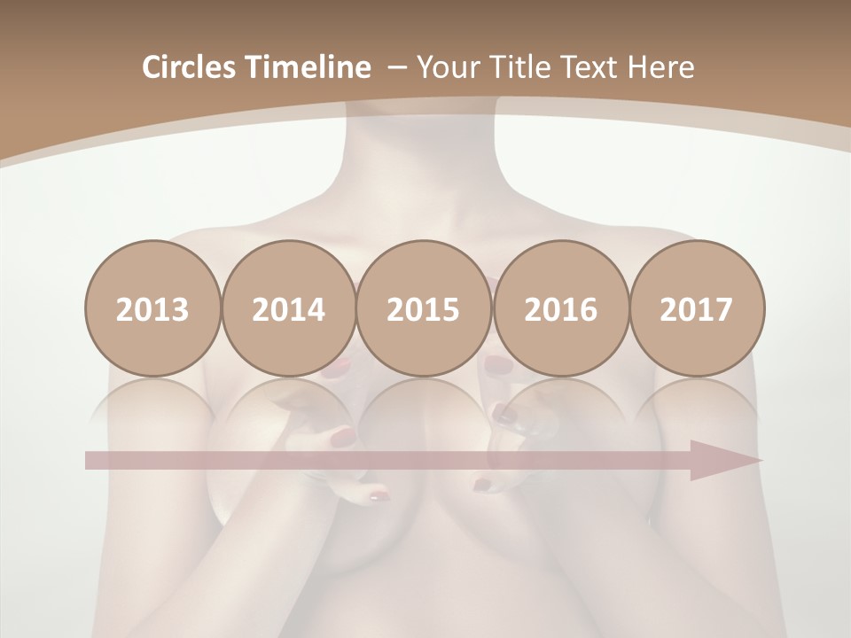 Body Light Girl PowerPoint Template