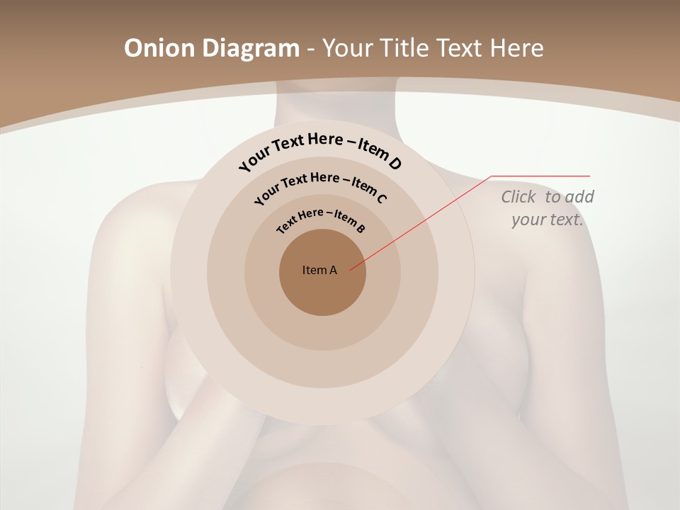 Body Light Girl PowerPoint Template