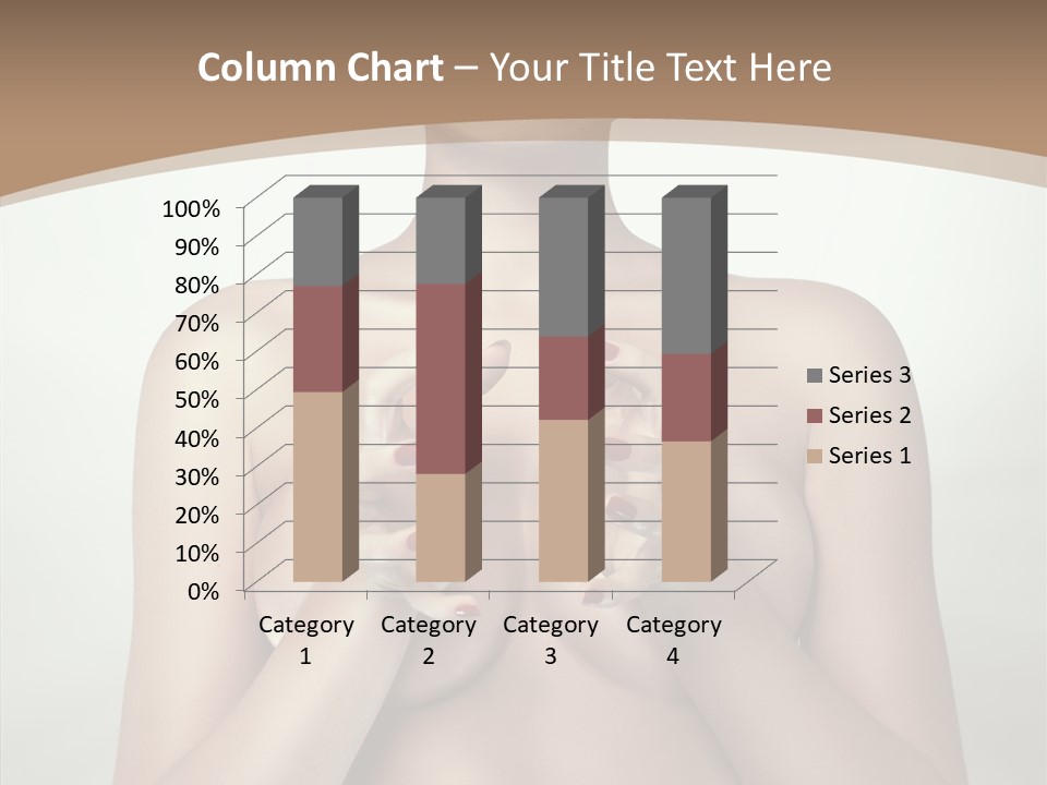 Body Light Girl PowerPoint Template