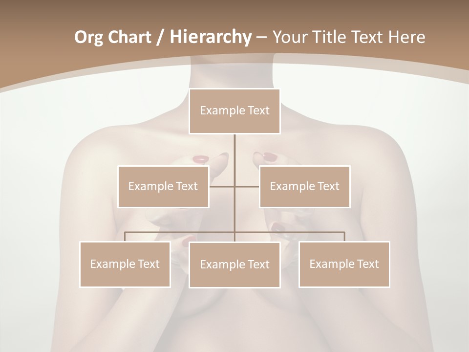 Body Light Girl PowerPoint Template