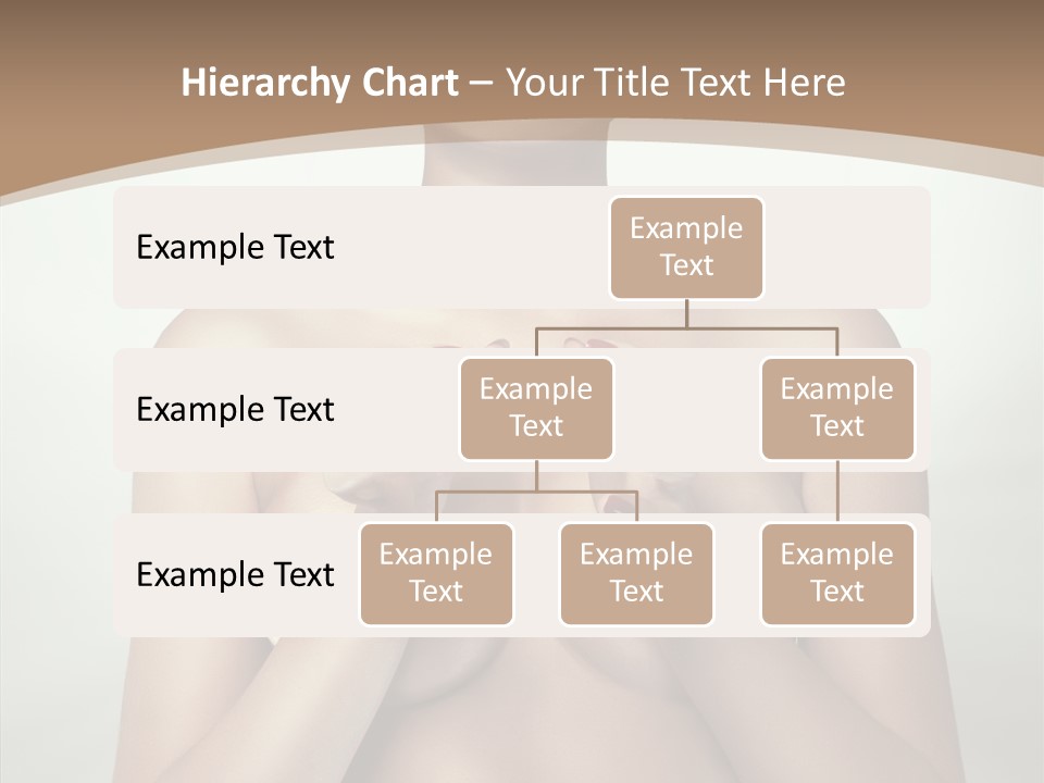 Body Light Girl PowerPoint Template