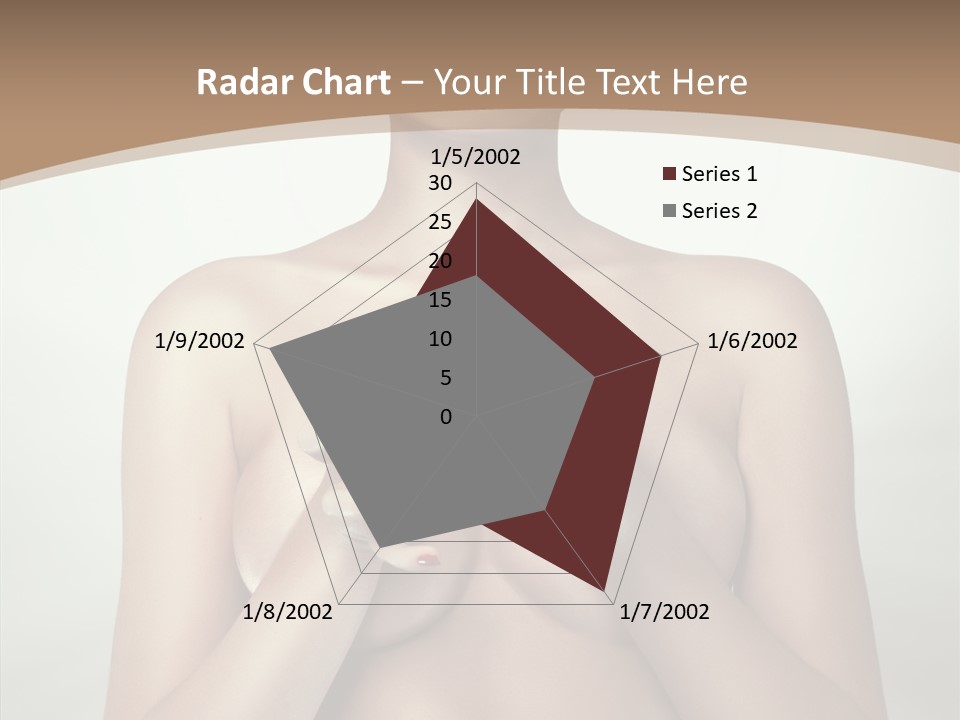 Body Light Girl PowerPoint Template