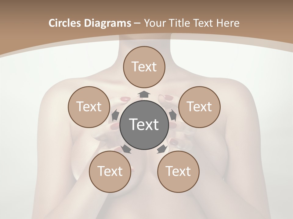 Body Light Girl PowerPoint Template