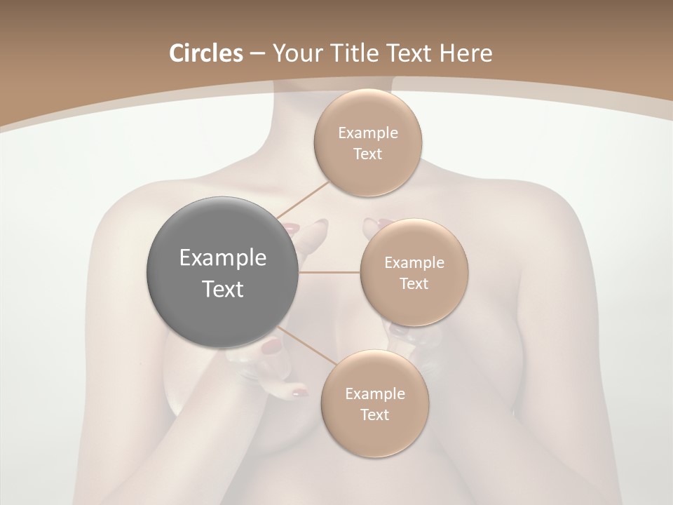 Body Light Girl PowerPoint Template