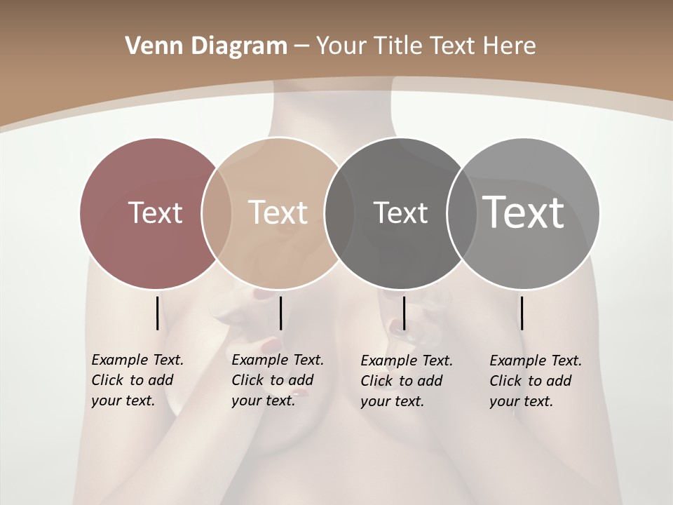 Body Light Girl PowerPoint Template