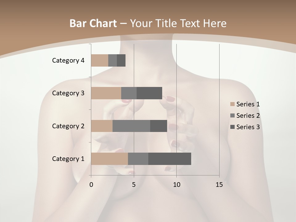 Body Light Girl PowerPoint Template