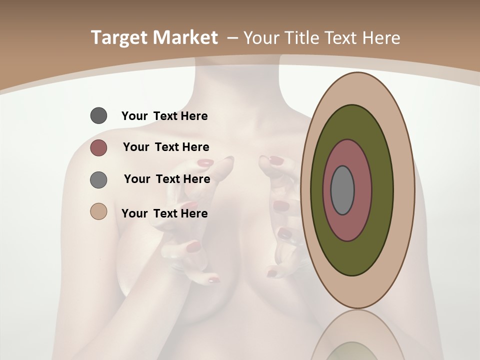 Body Light Girl PowerPoint Template