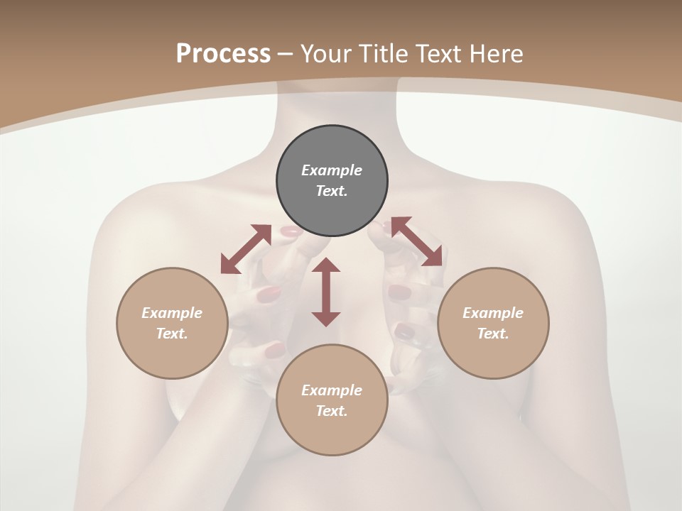 Body Light Girl PowerPoint Template