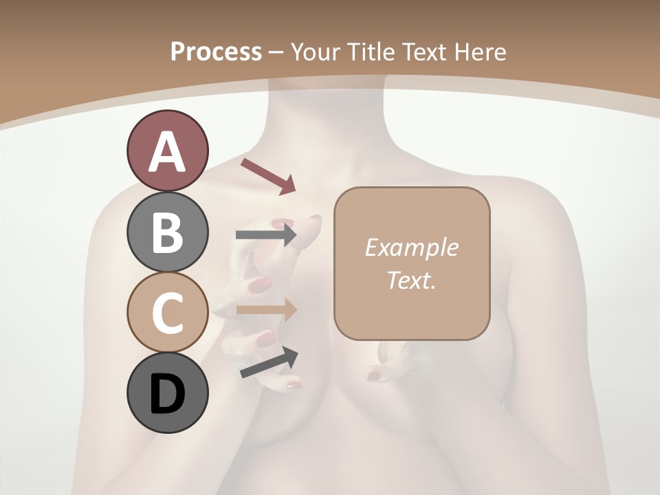 Body Light Girl PowerPoint Template