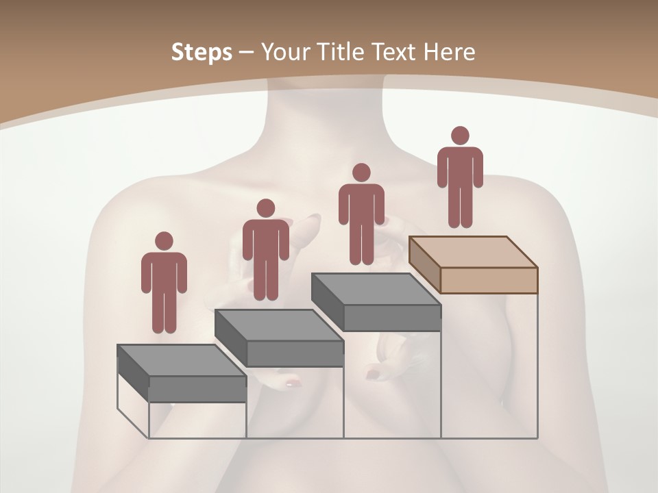 Body Light Girl PowerPoint Template