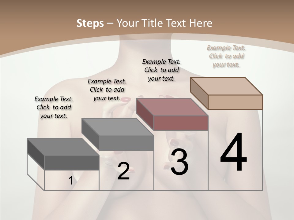 Body Light Girl PowerPoint Template