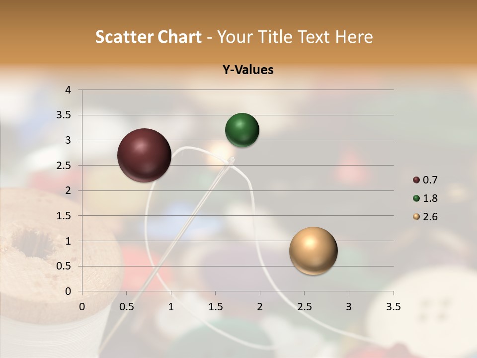 Button Embroidery Tool PowerPoint Template