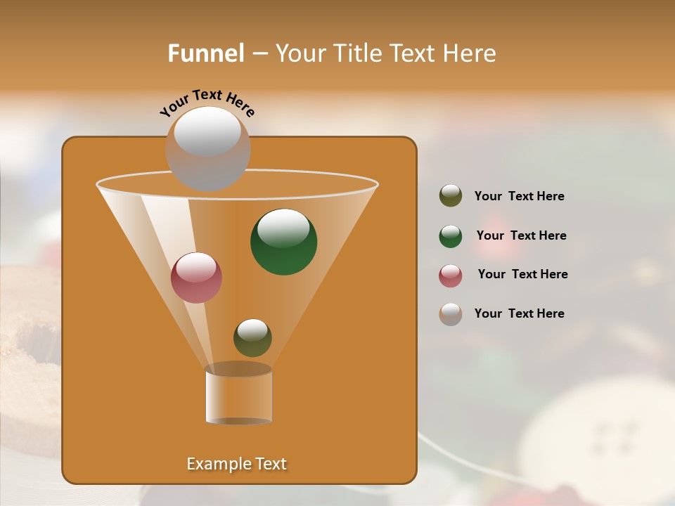 Button Embroidery Tool PowerPoint Template