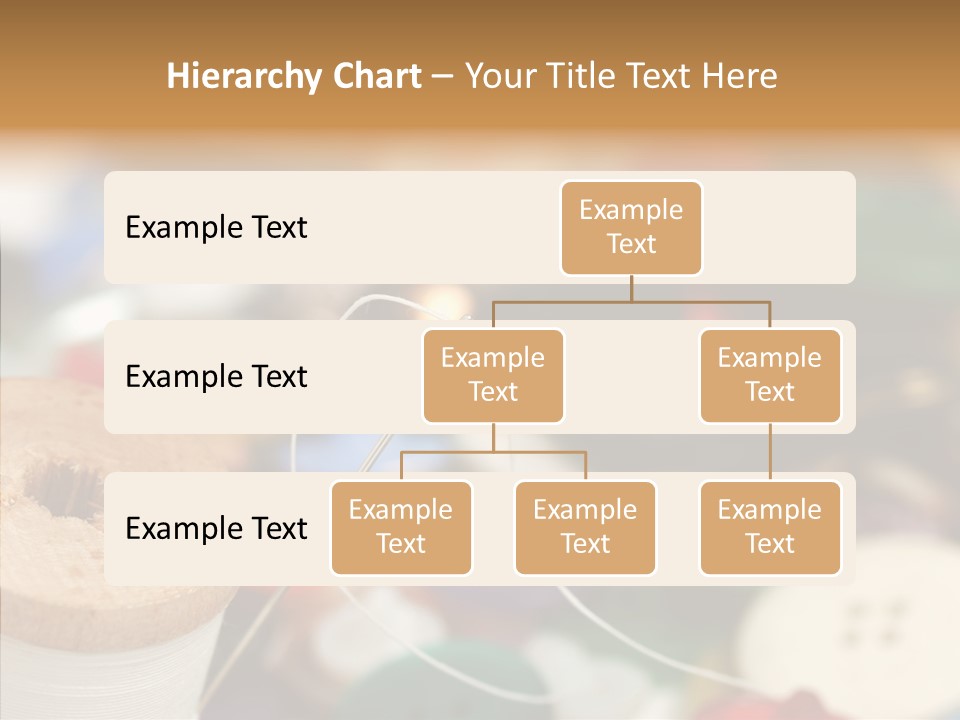 Button Embroidery Tool PowerPoint Template