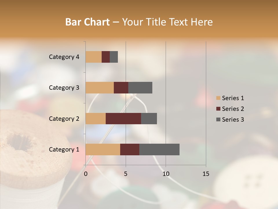 Button Embroidery Tool PowerPoint Template