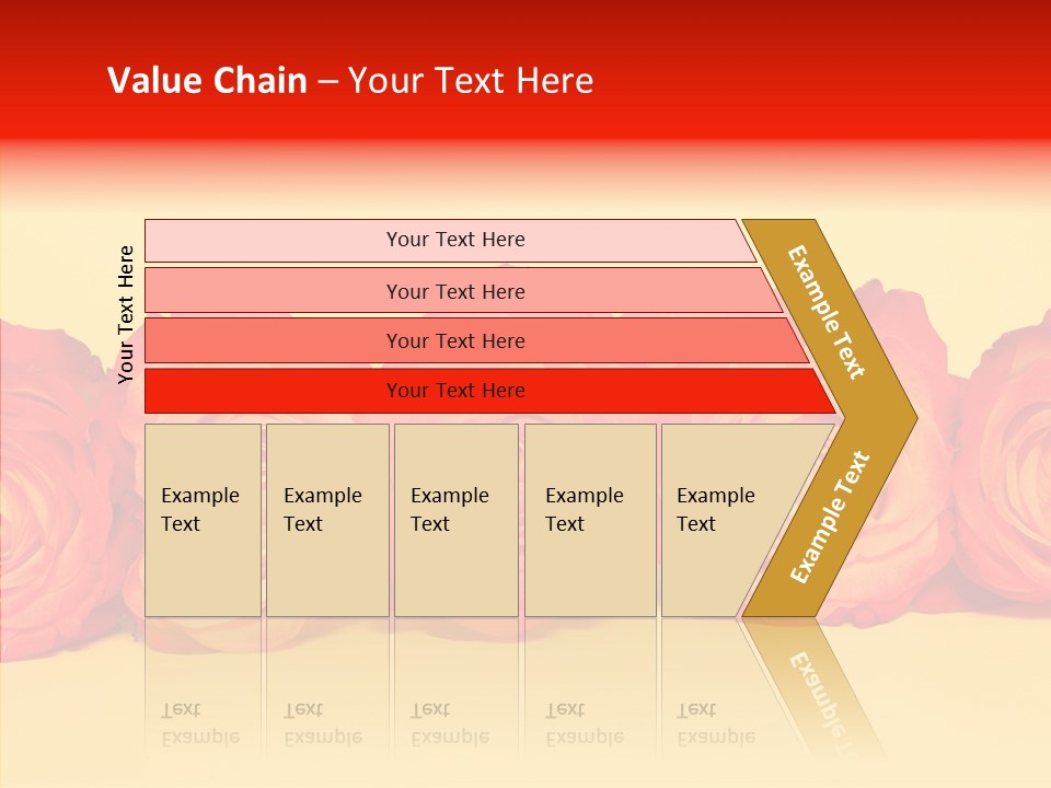 Colors Rose Flora PowerPoint Template