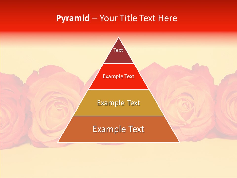 Colors Rose Flora PowerPoint Template