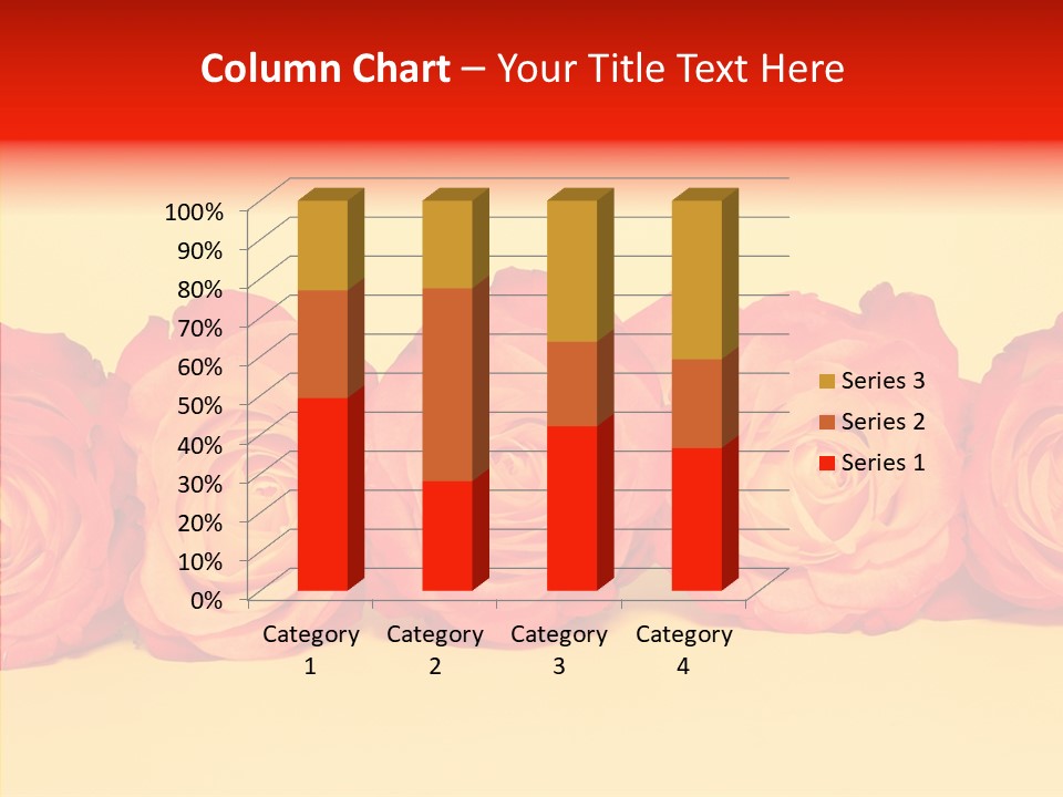 Colors Rose Flora PowerPoint Template