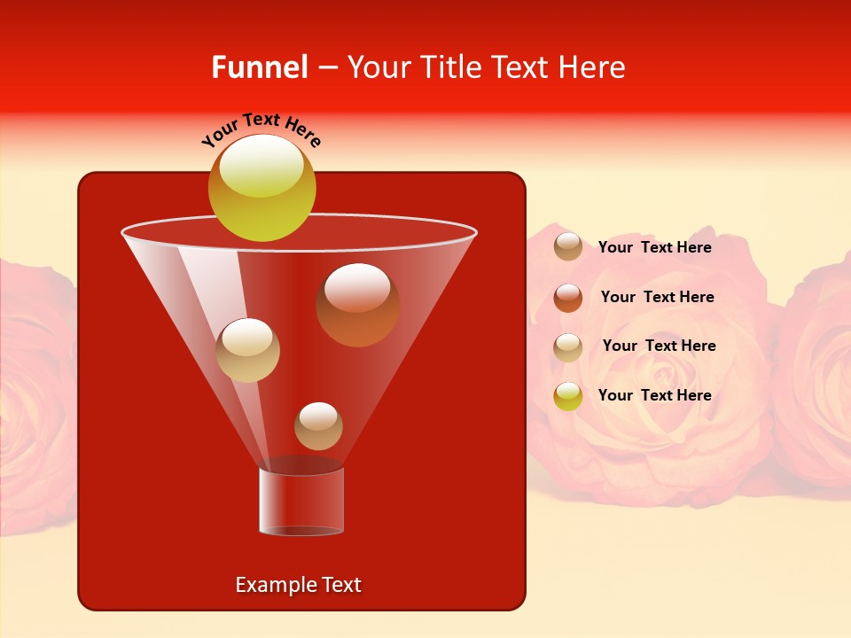 Colors Rose Flora PowerPoint Template