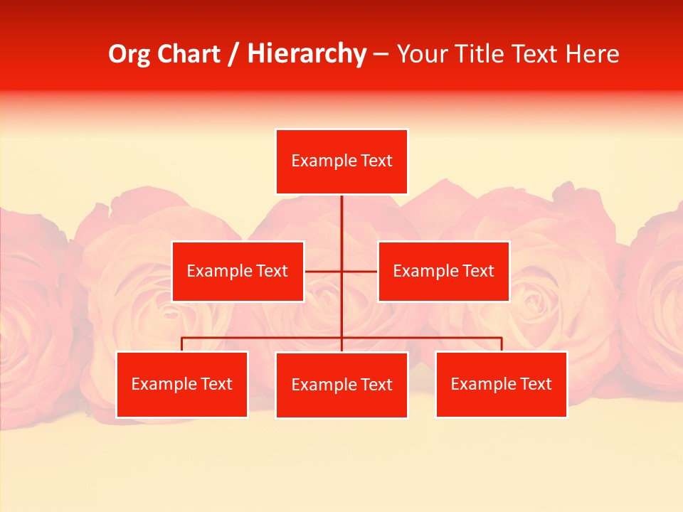 Colors Rose Flora PowerPoint Template