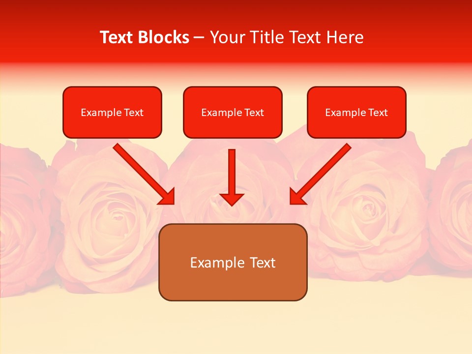 Colors Rose Flora PowerPoint Template