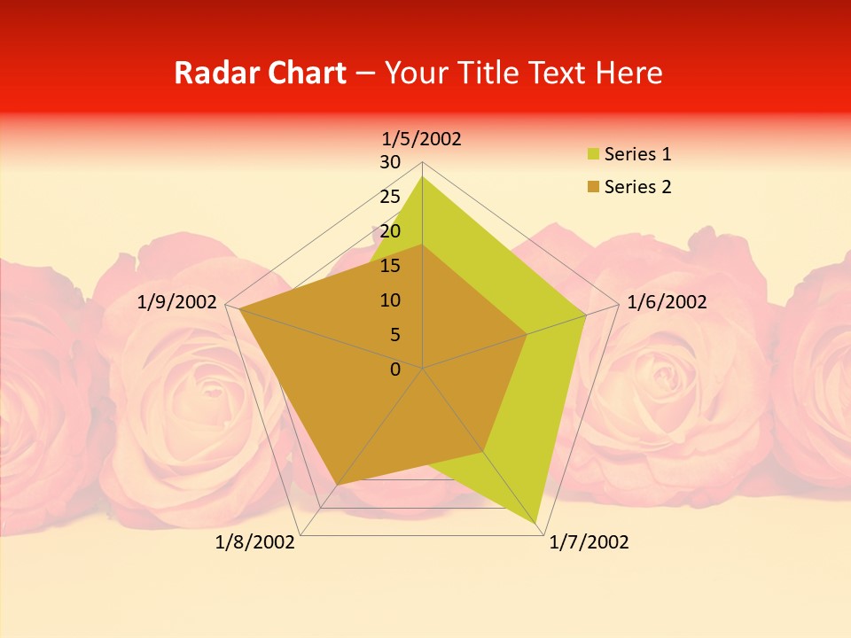 Colors Rose Flora PowerPoint Template