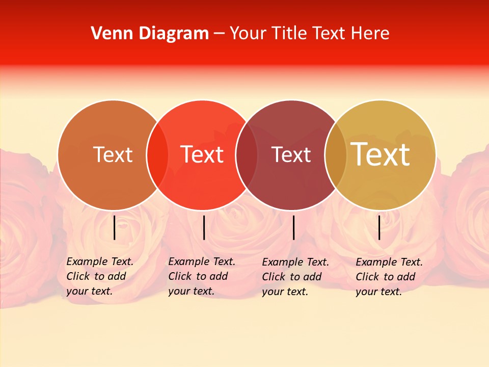 Colors Rose Flora PowerPoint Template