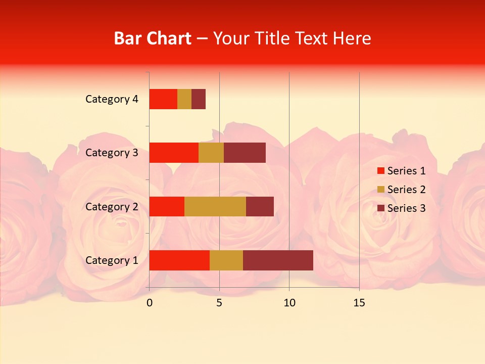 Colors Rose Flora PowerPoint Template