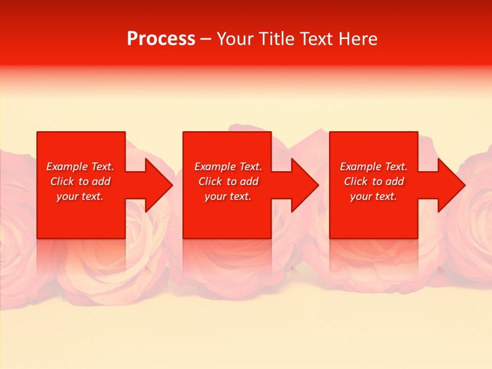 Colors Rose Flora PowerPoint Template