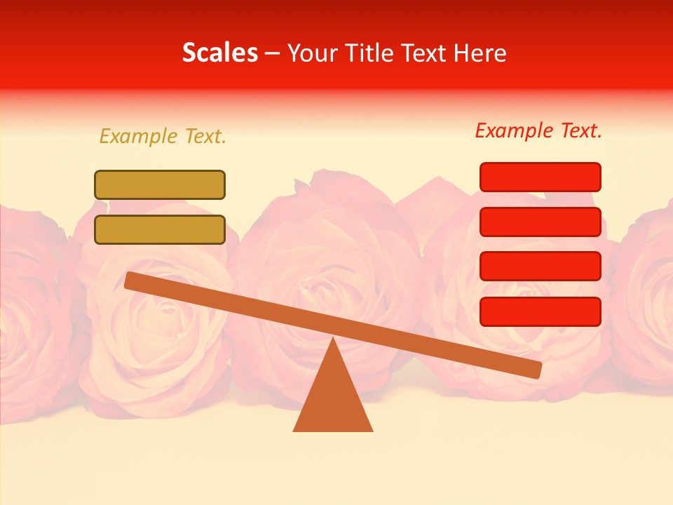 Colors Rose Flora PowerPoint Template