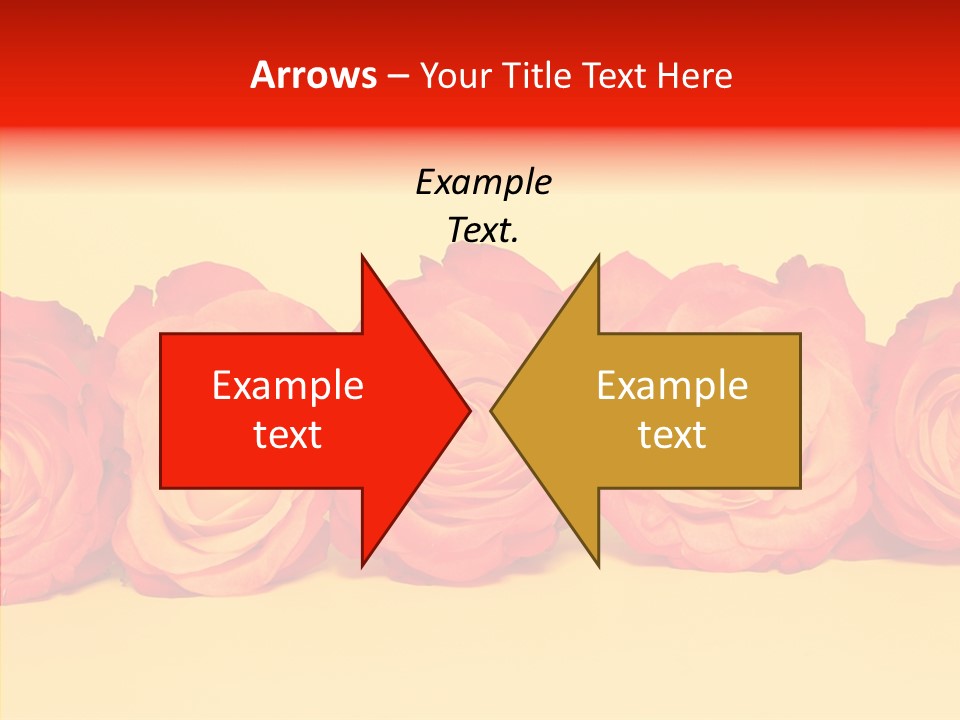 Colors Rose Flora PowerPoint Template