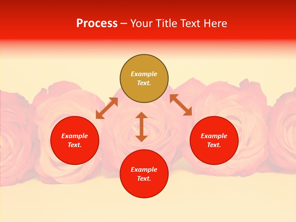 Colors Rose Flora PowerPoint Template