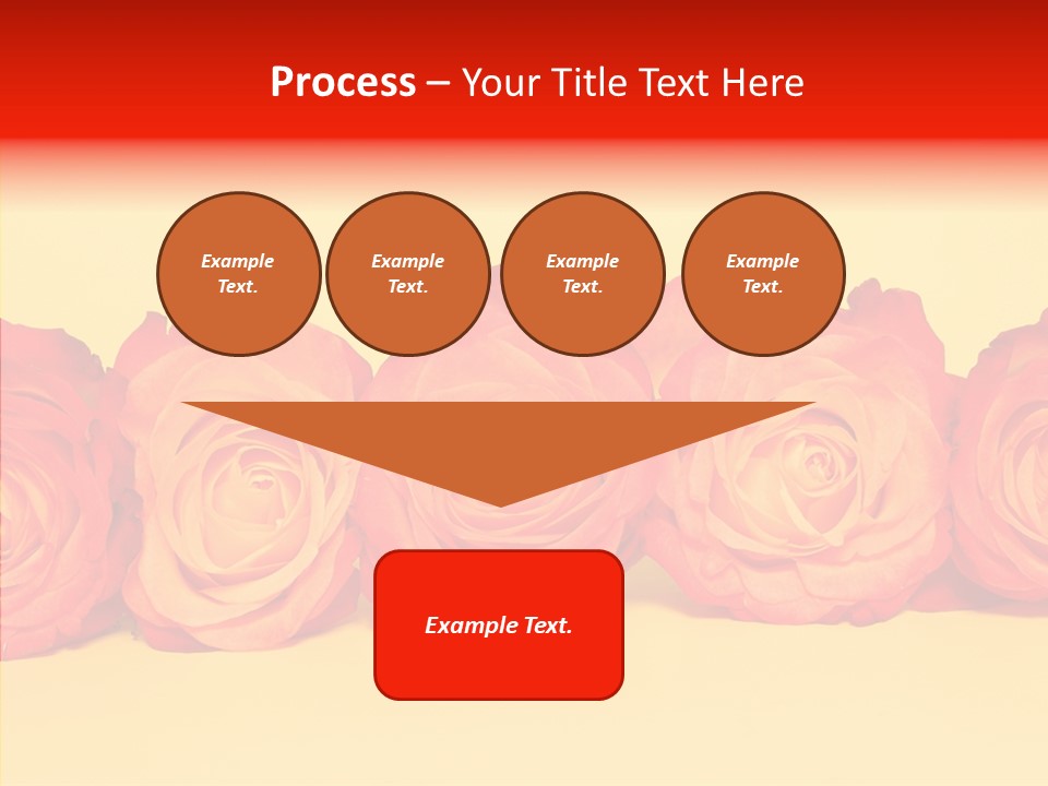 Colors Rose Flora PowerPoint Template