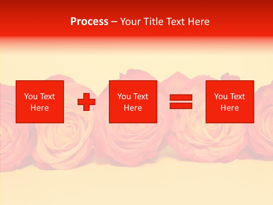 Colors Rose Flora PowerPoint Template